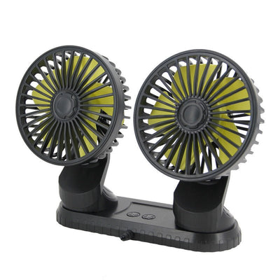 Car Usb Dual - Head Fan Air Outlet - Zambeel