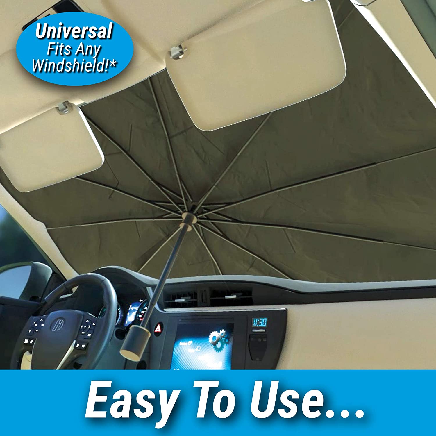 Car Windshield Sun Shade - Zambeel