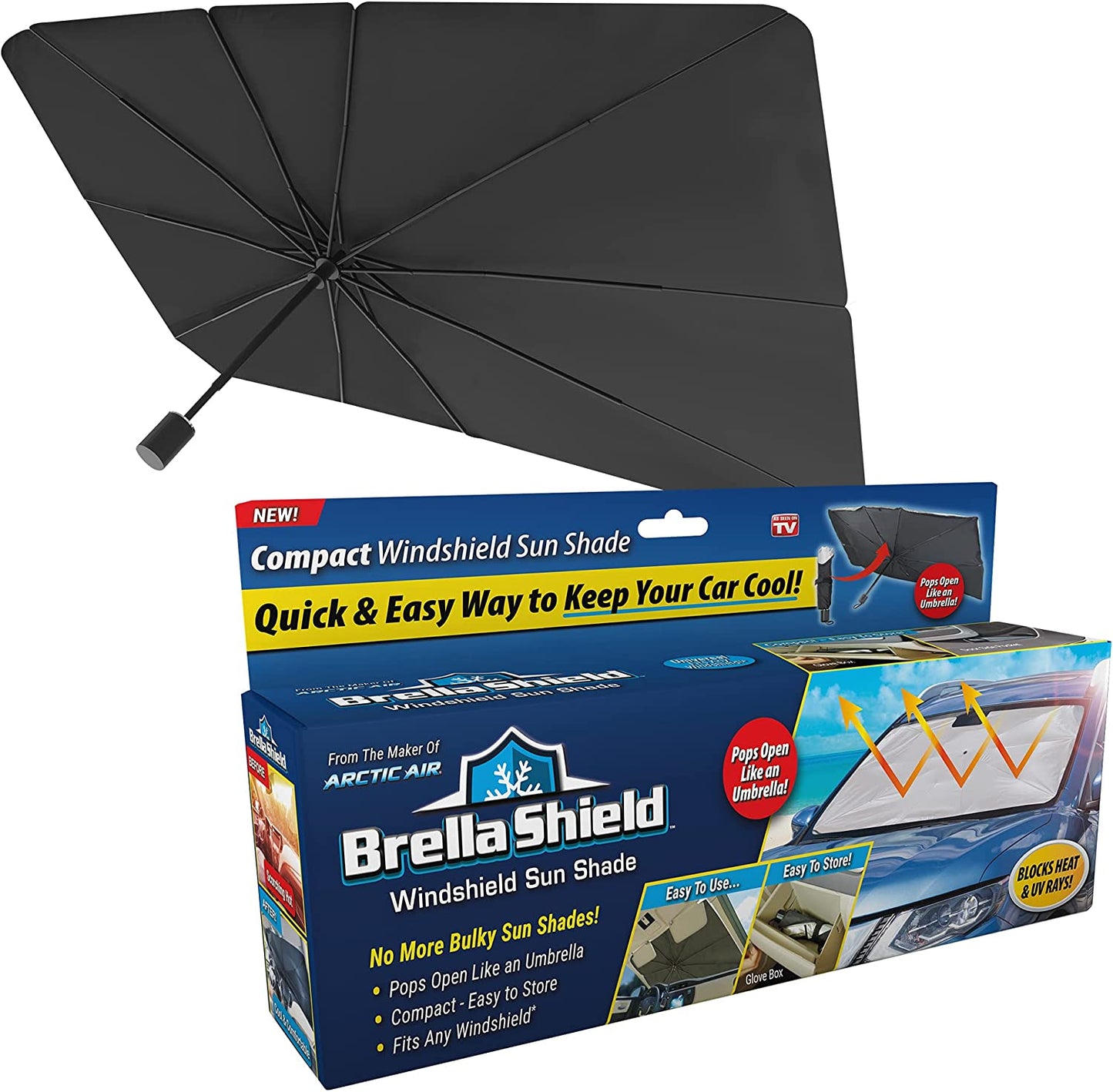 Car Windshield Sun Shade - Zambeel