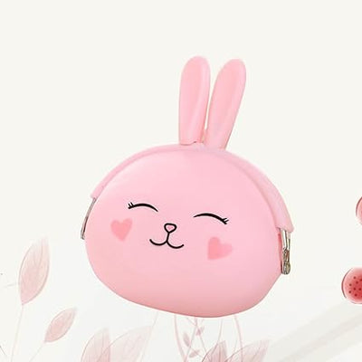 Cartoon Rabit Design Coin Case - Zambeel