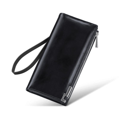 Cash Bag Cowhide Wallet Large Capacity - Zambeel