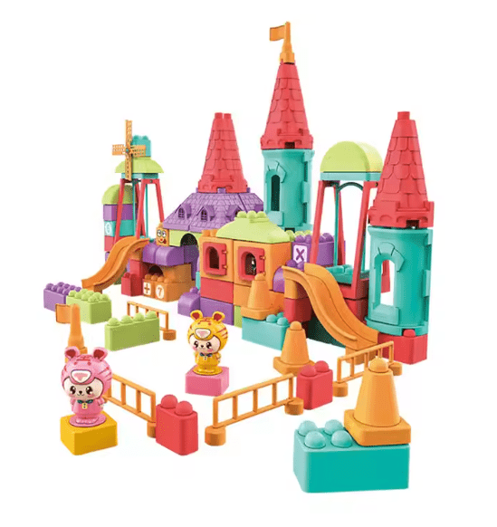 Castle Block Toy Set (67pc) - Zambeel