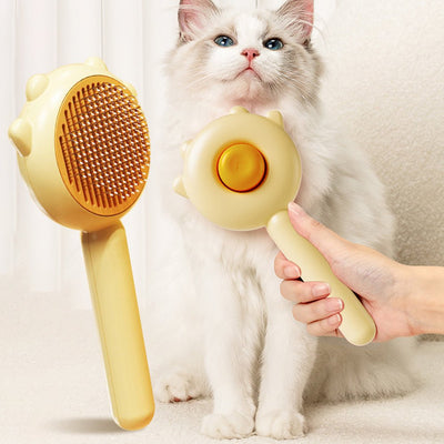 Cat Comb Massage Pet Magic Combs Hair Removal Cat And Dog Brush Pets Grooming Cleaning Supplies Scratcher - Zambeel