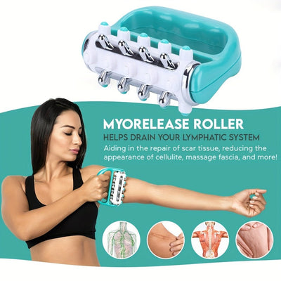 Cellulite Massager Fascia Release And Muscle Massage Roller Mini Trigger Point Deep Tissue Myofascial Release Tool Body Massager For Men And Women - Zambeel