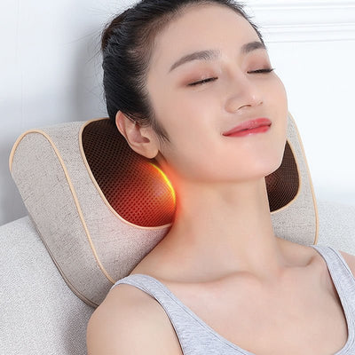 Cervical spine massager massage pillow multifunctional - Zambeel