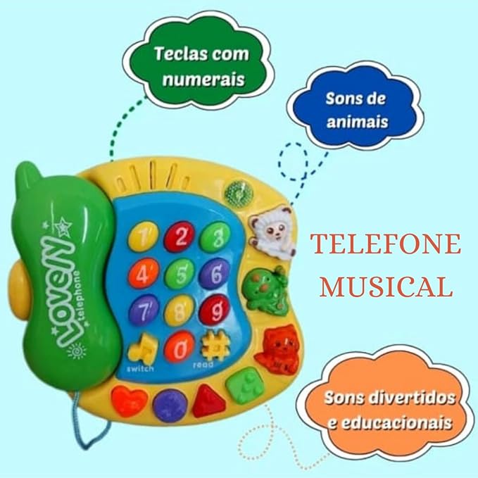 Children's Musical Telephone - Zambeel