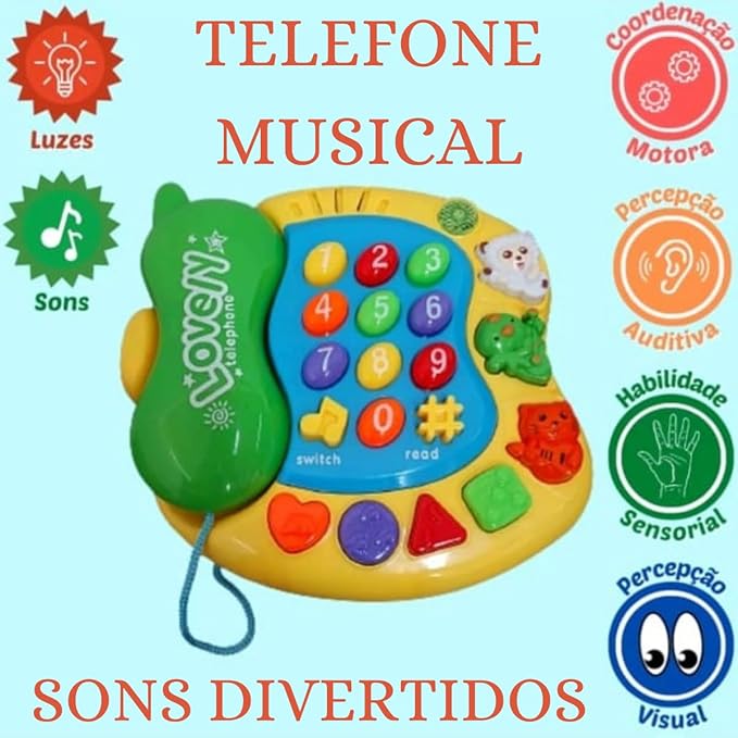 Children's Musical Telephone - Zambeel