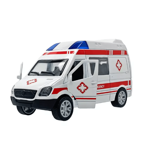 Classic Ambulance Car Toy - Zambeel