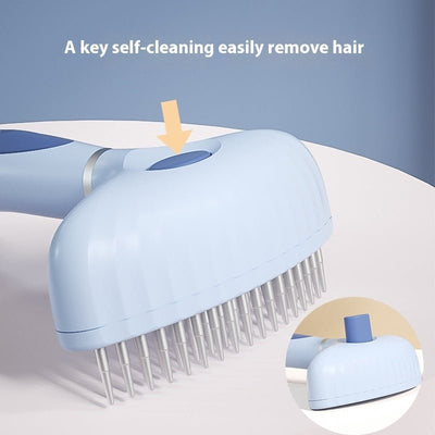 Cleaning Supplies Napping Hair Removal Comb Double Row Napping Pet Comb - Zambeel