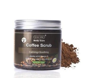 Coconut Oil Coffee Scrub Exfoliating Deep Cleansing Granules - Zambeel