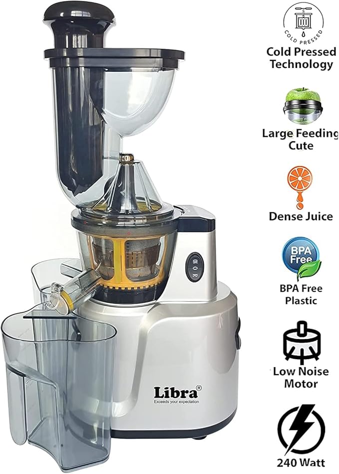 Cold Pressed Whole Slow Juicer Machine - Zambeel