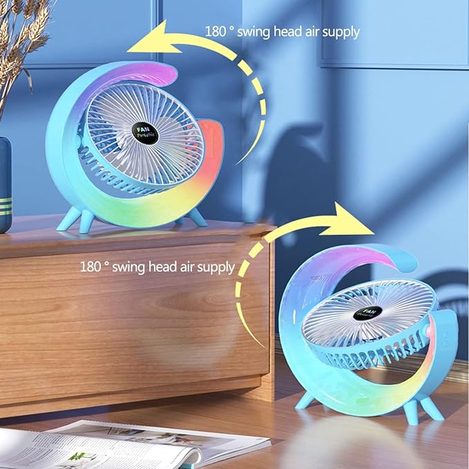 Colorful Desktop Fan - Zambeel