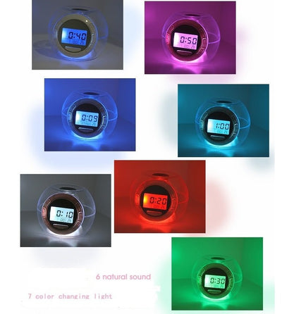 Colorful Natural Sound Alarm Clock - Zambeel