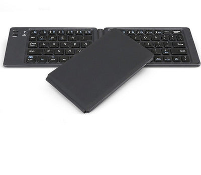 Compatible with Apple, Aerospace Folding Bluetooth Keyboard Ipad Tablet Phone Universal Office Keyboard - Zambeel