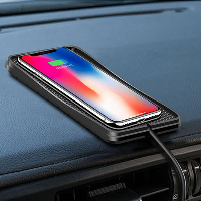 Compatible With Apple , Car Anti - Slip Wireless Charger - Zambeel