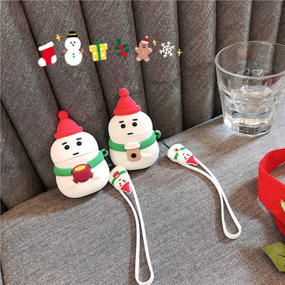 Compatible with Apple, Christmas Cute AirPods case - Zambeel