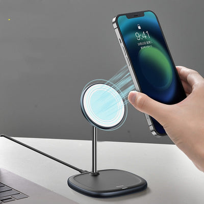 Compatible with Apple , Swan Magnetic Desktop Stand Wireless Charger - Zambeel