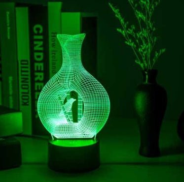 Creative 3D night light LED lamp - Zambeel