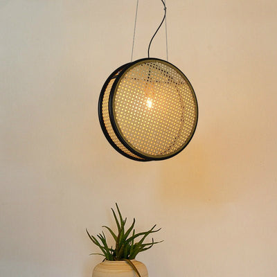 Creative Rattan Retro Lamps For Restaurant Chandelier - Zambeel