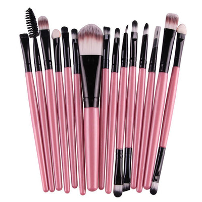 Cross Border For Maange 18 Make - Up and Brush Suits With Fan - Shaped Makeup Tools to Sell Ebay Hot Sales - Zambeel