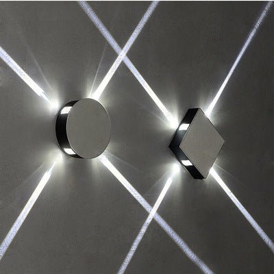 Cross Star Light Bar KTV Project Wall Lamp Decorative Modeling Lamp Outdoor Waterproof A Beam Of Light Wall Lamp - Zambeel