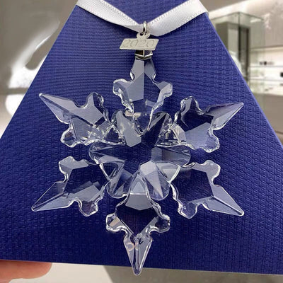 Crystal Snowflake Car Hanging Car Ornaments Car Pendant - Zambeel