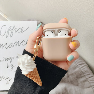 Cylinder Ice Cream Airpods2 Protector Set - Zambeel