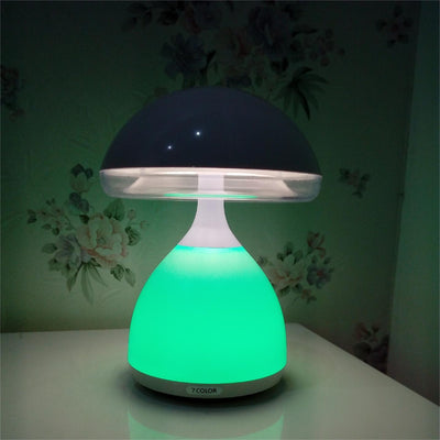 Color Dimming Rechargeable Bedside Mushroom Lamp