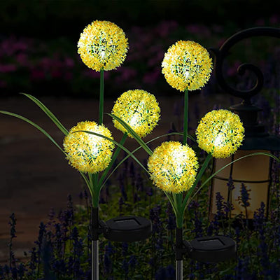 Outdoor Solar Lantern Dandelion Light 3LED