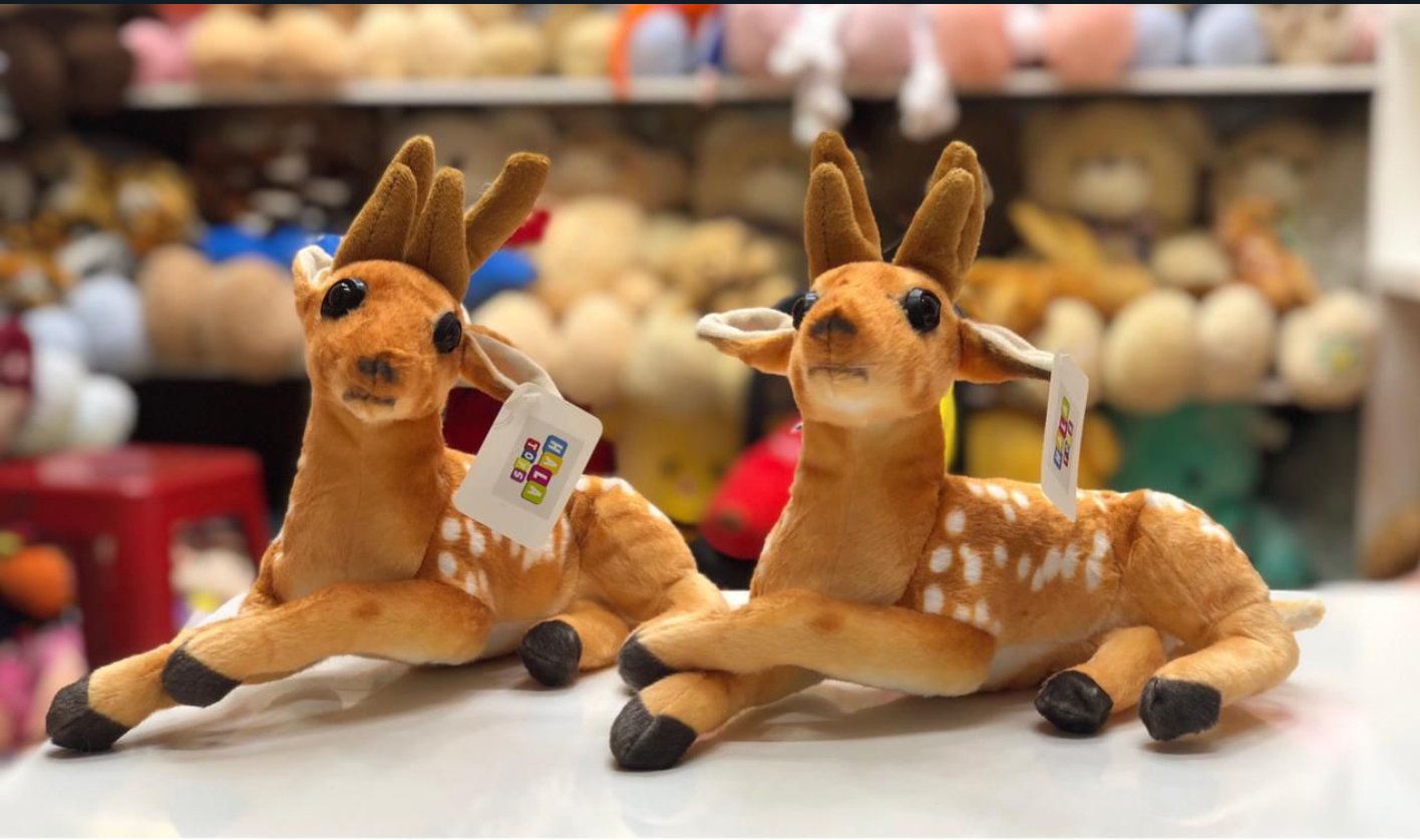 Deer Soft Toy (27cm) - Zambeel