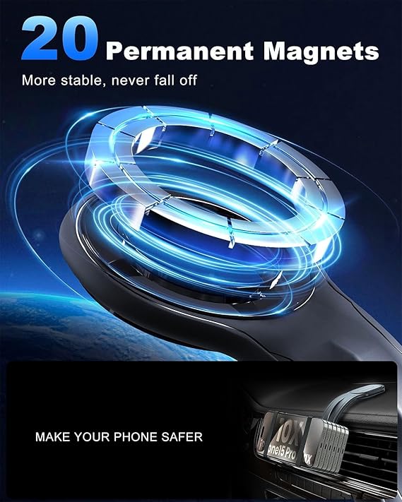 Detachable Magnetic Car Phone Mount - Zambeel