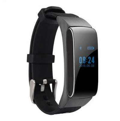 DF22 Smart Bracelet Multi - Function Bluetooth Headset Call Touch Screen Health Monitoring Sports Step - Zambeel