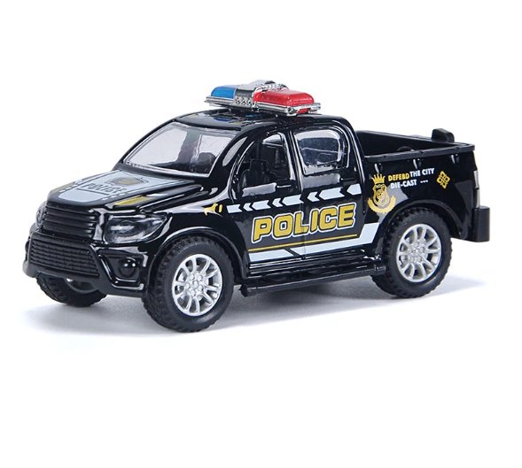 Diecast Police Truck (12Pcs) - Zambeel