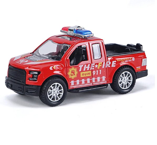 Diecast Police Truck (12Pcs) - Zambeel