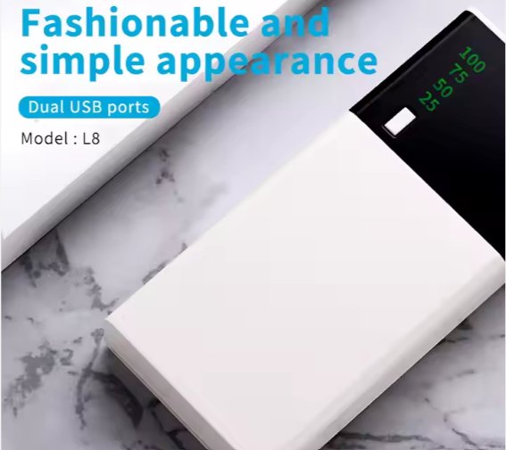 Digital Display Fast Charging Power Bank - Zambeel