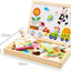 Digital Shape Drawing Wooden Board For Kids - Zambeel