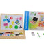 Digital Shape Drawing Wooden Board For Kids - Zambeel