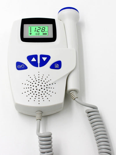 Digital Waveform Dual Display Fetal Doppler Heart Rate - Zambeel