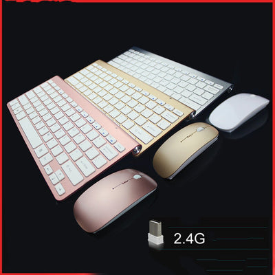 Direct 2.4G Wireless Keyboard And Mouse Set Mute - Zambeel