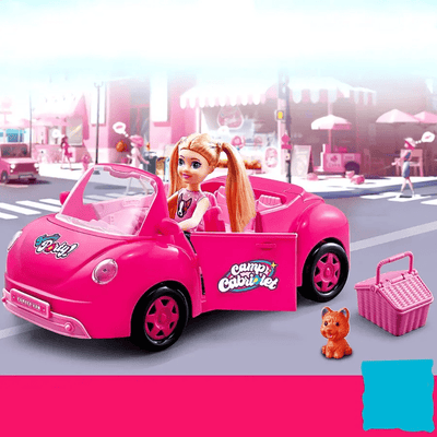 Doll & Convertible Car Playset - Zambeel