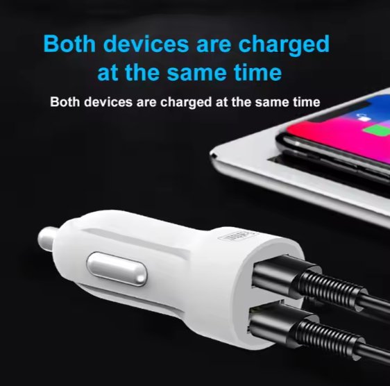 Dual USB Car Charger Adapter - Zambeel