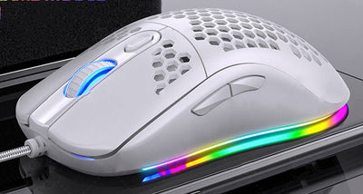 E - Sports Mechanical Wired Gaming Mouse With Rgb Glow - Zambeel