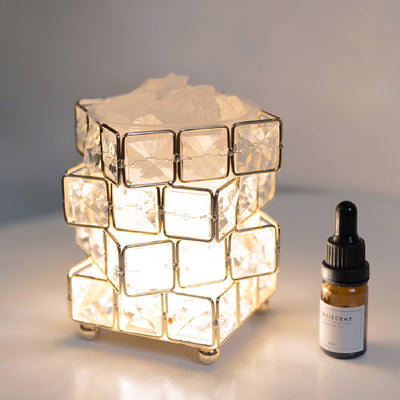 Fire Aromatherapy Crystal Diffuser Indoor Durable Household Night Light