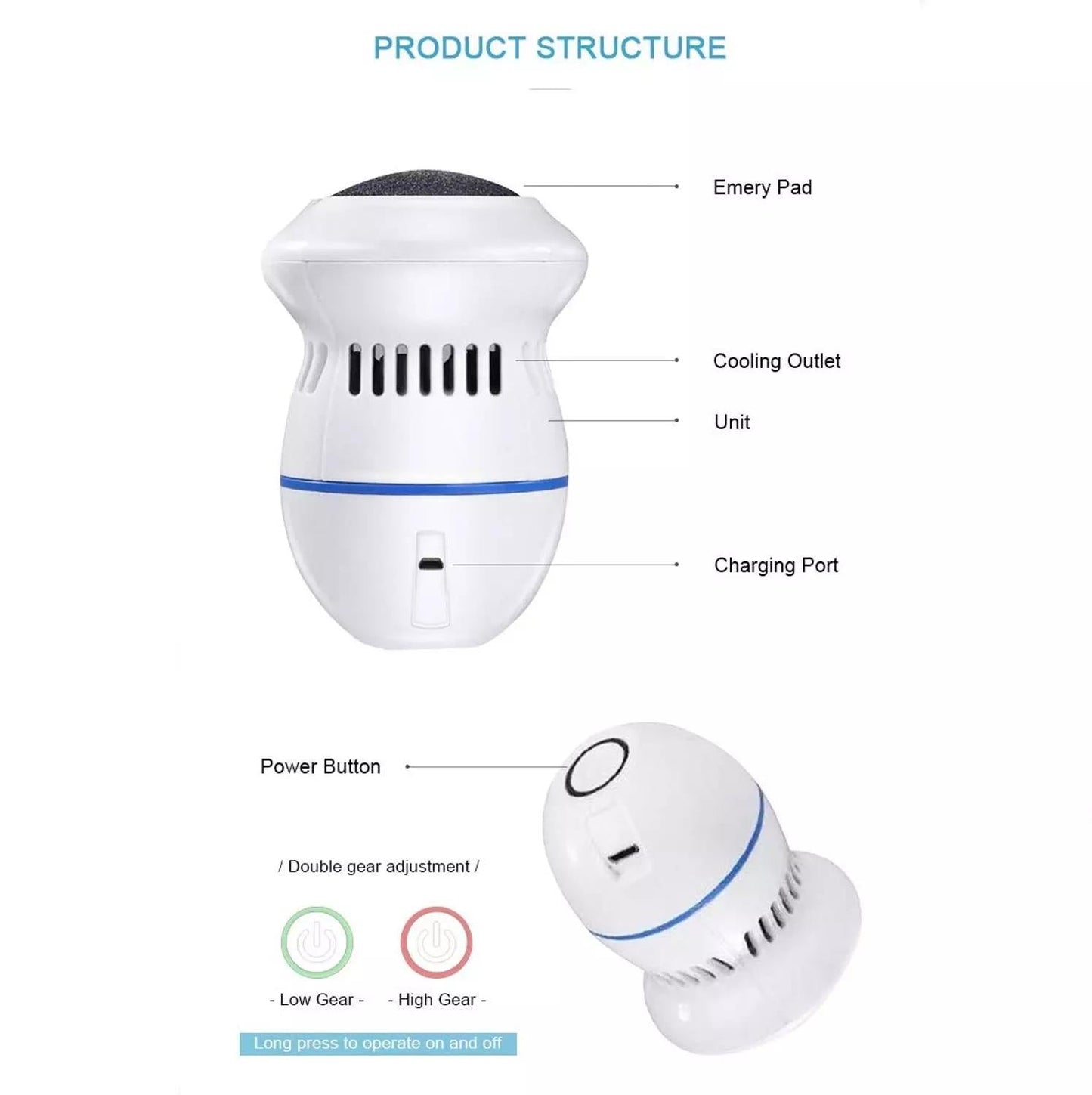 Electric Callus Remover - Zambeel