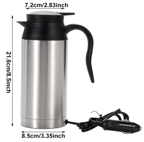 Electric Car Travel Kettle - Zambeel