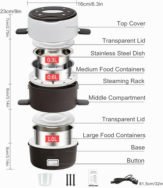 Electric Food Container - Zambeel