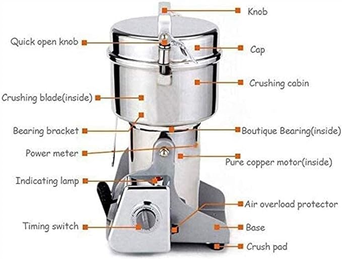 Electric Grain Grinder - Zambeel