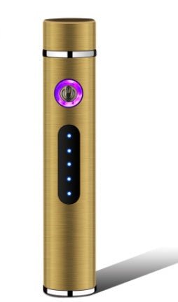 Electric Metal Lighters Smoking Windproof Dual Plasma Rechargeable USB Lighter - Zambeel