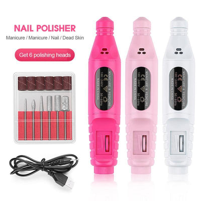 Electric Nail Polish Machine Pen Nail Art Tool - Zambeel