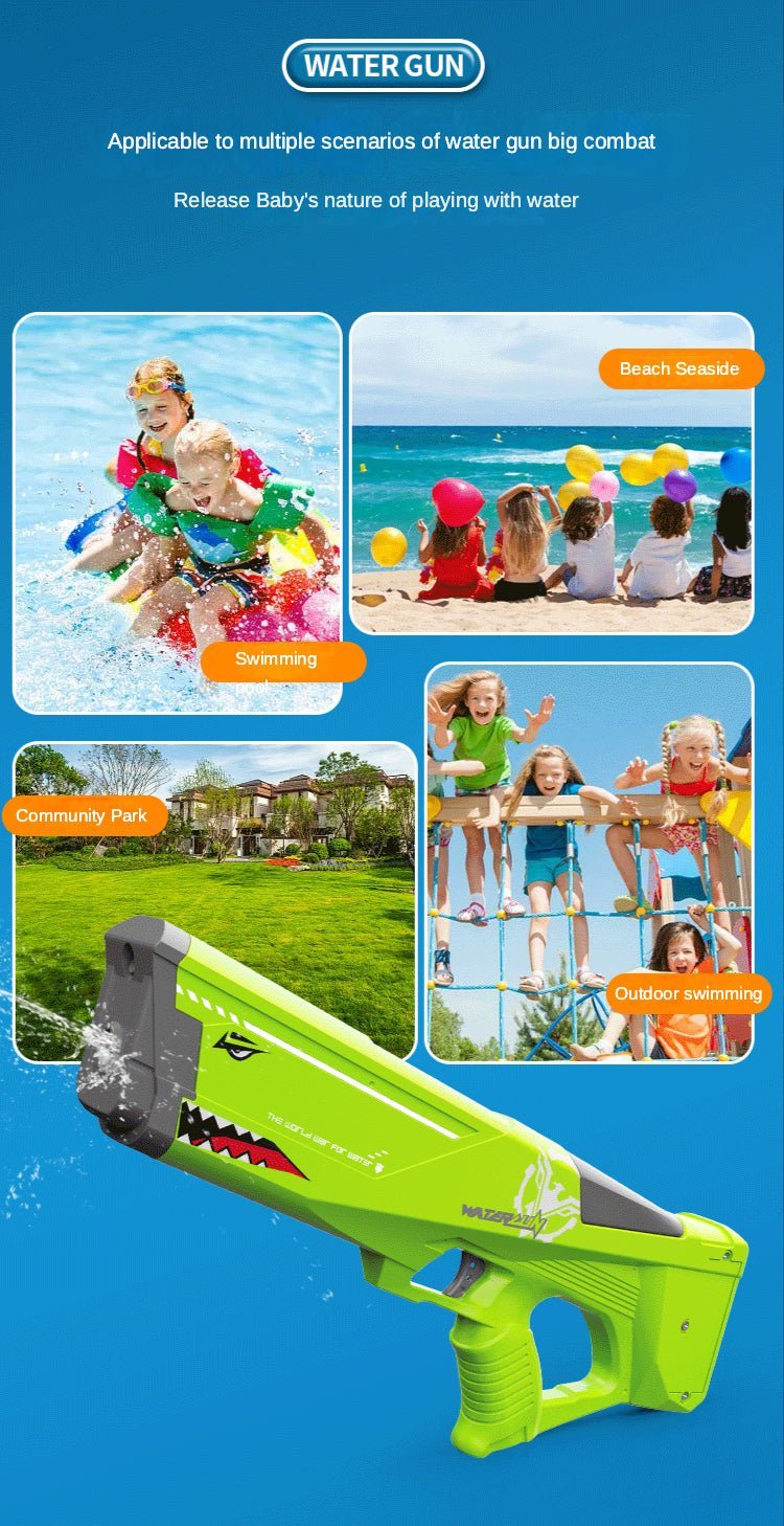 Electric Water Gun for Kids & Adults - Zambeel